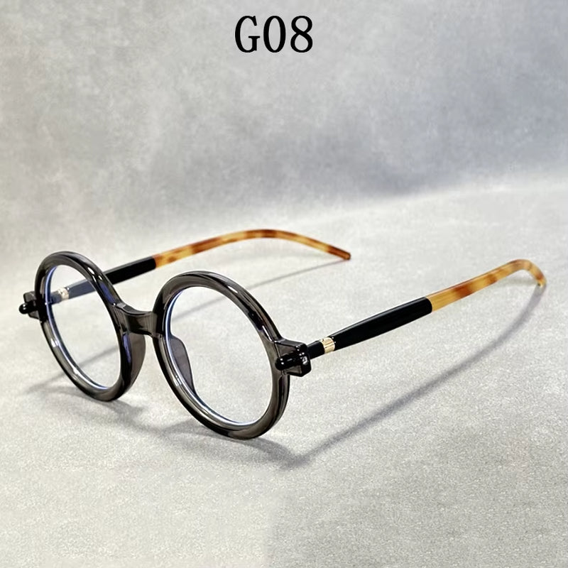 Retro round Sunglasses for Men Vintage Fashion Sunglasses Women Luxe Trending Blue Light Blocking Glasses Gafas De Sol Hombre